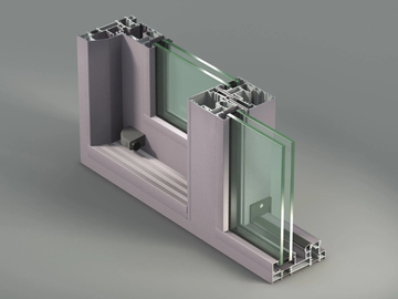 NC-S 150 I - Aluminium thermal break window by METRA Building - view 2